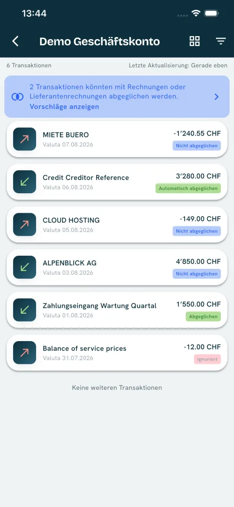 Banking Transactions