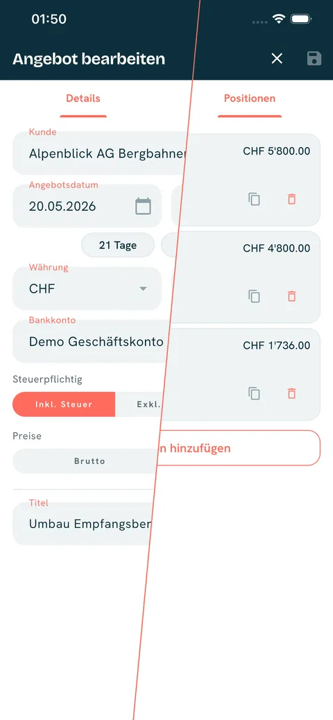 Angebote Edit